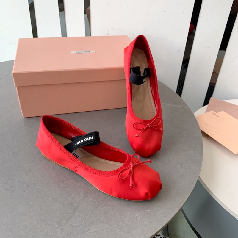 Miu Miu flat shoes